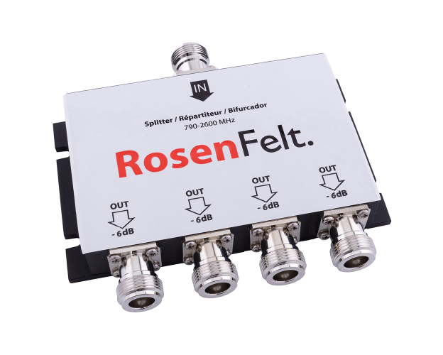 Repartiteur 4 voies pour antennes GSM 4G 3G