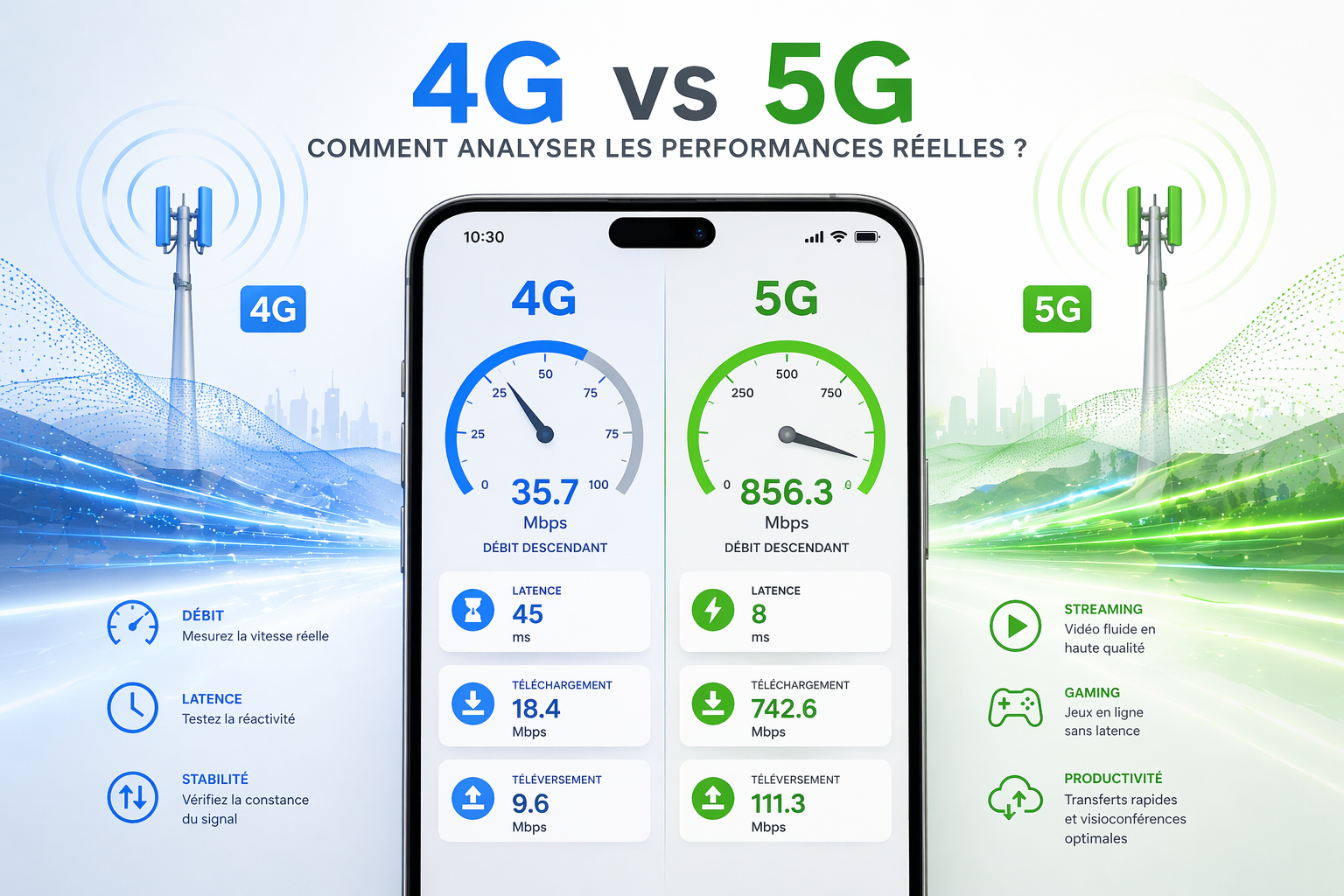 4G vs 5G : comment analyser les performances réelles ? 